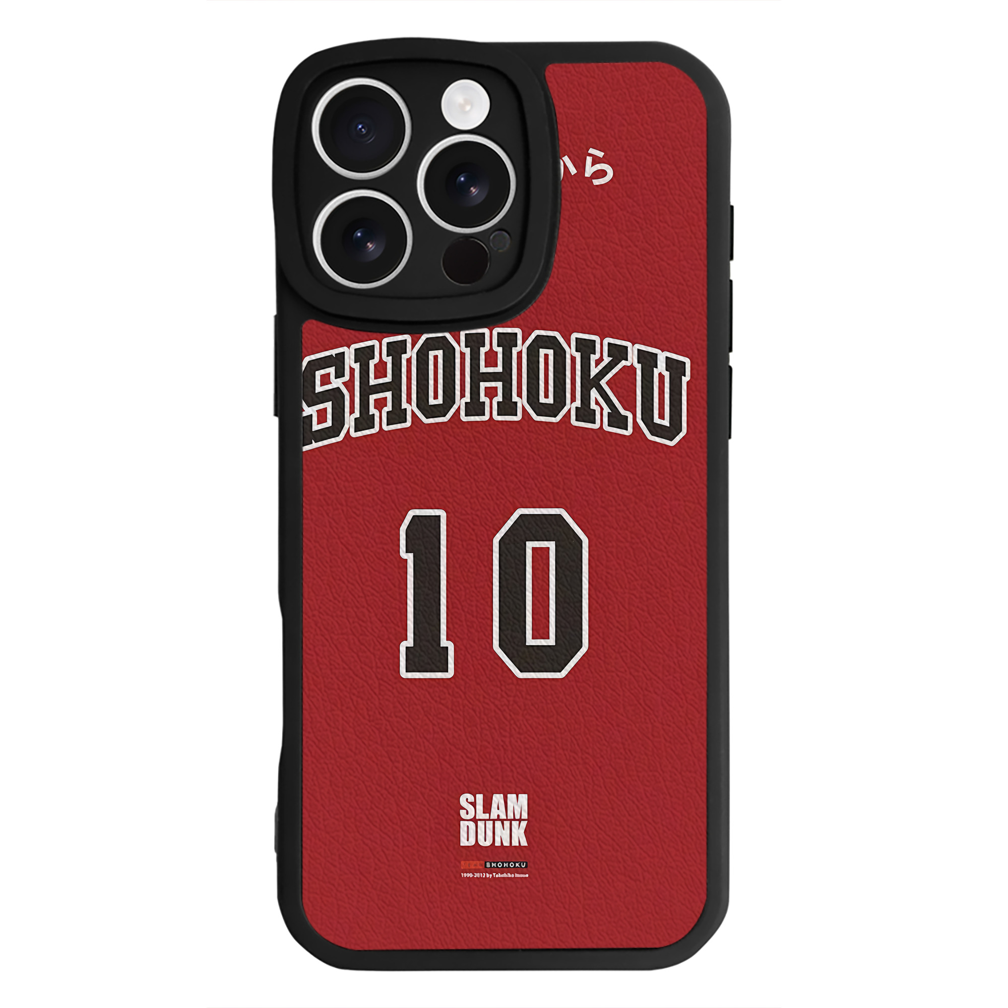 （画像用） SLAM DUNK／スラムダンク 【iPhone 16シリーズ対応】シリコンスマホケース（レザー調） 材質：シリコン